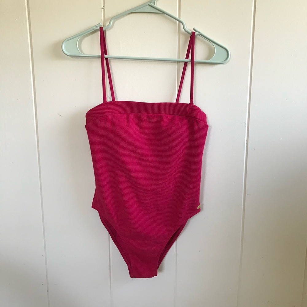 Pink Roxy swimwear one piece swimwear size xs